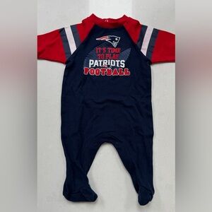 New England Patriots Baby Footies (3M)